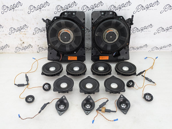 BMW F30 335xi 328xi 340xi 330xi Complete Harman Kardon Audio Speaker/Subwoofer/Tweeter Set