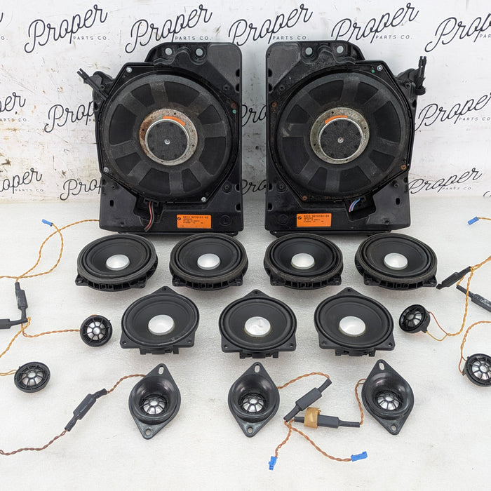BMW F30 335xi 328xi 340xi 330xi Complete Harman Kardon Audio Speaker/Subwoofer/Tweeter Set