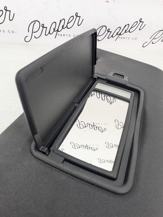 2021 Volvo V60 T6 R-Design Right/Passenger Side Black Sun Visor 30653404