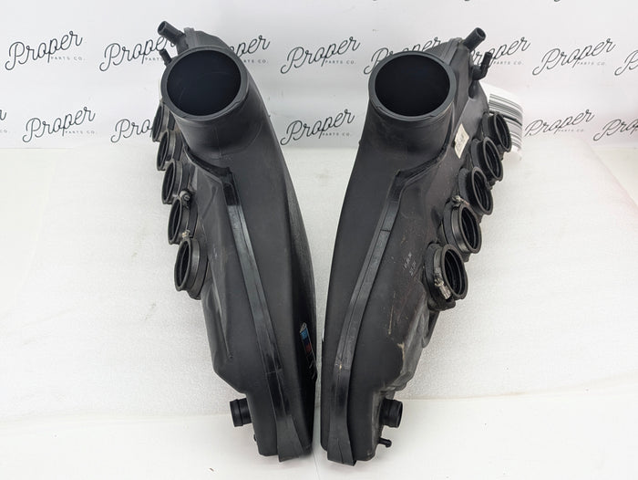 BMW E60 E61 M5 E63 E64 M6 S85 Engine Intake Manifold Plenum Set 7834458/7834459
