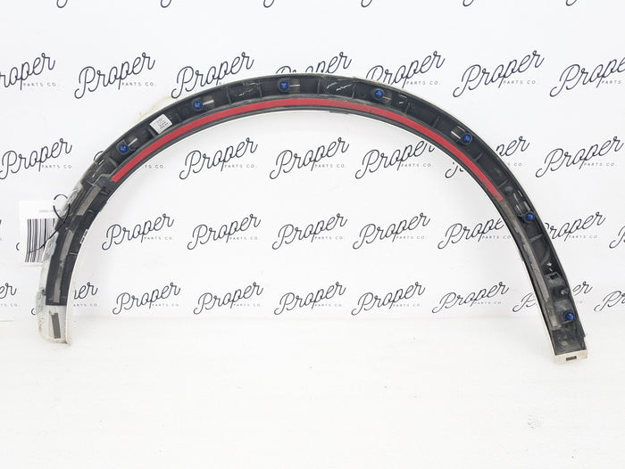 2015-2018 Audi 8U Q3 Rear Left Wheel Moulding Cortina White 8U0853817C