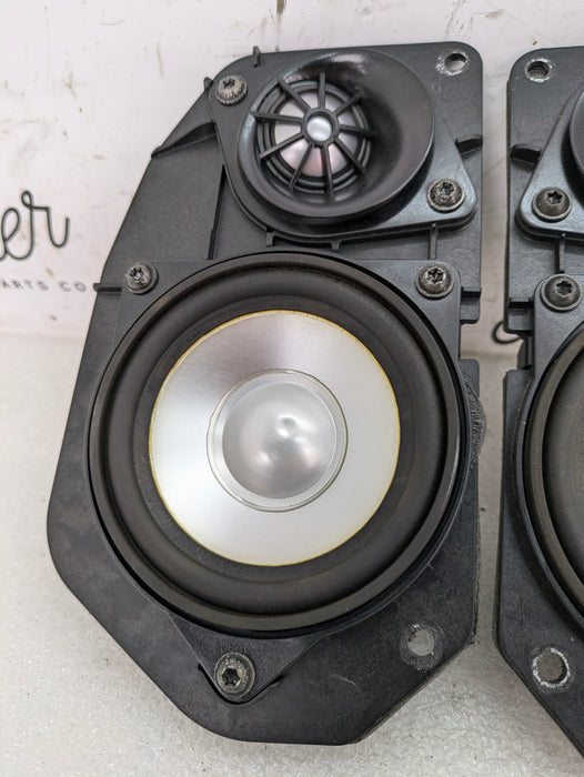 BMW E61 530xi L7 Logic 7 Hifi Midrange Rear Speaker & Tweeter Pair Left/Right 6934423/6934424