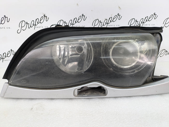BMW E46 330i 325i Sedan Wagon LCI Front Right Bi-Xenon ZKW Headlight 7165833 *For Parts*