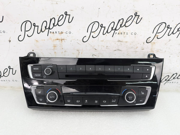 BMW F22 228xi M235xi 230xi M240xi HVAC Climate Control Panel & Radio Buttons W/Trim 6814188/9338772/9363546