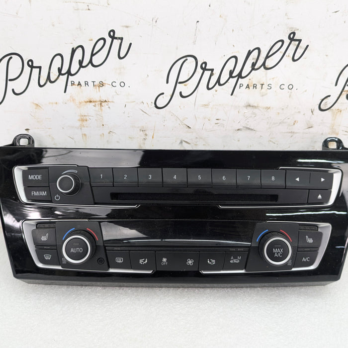 BMW F22 228xi M235xi 230xi M240xi HVAC Climate Control Panel & Radio Buttons W/Trim 6814188/9338772/9363546