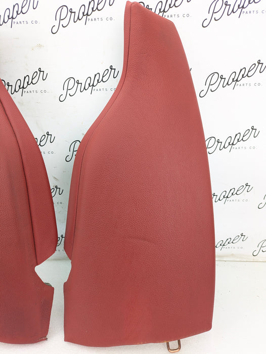 BMW F22 228xi M235xi 230xi M240xi Coral Red Dakota Leather Rear Seats Set