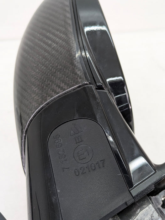 BMW E90 E91 335xi 328xi LCI Left Side Mirror Shadowline S430 51167282599 *Damaged*