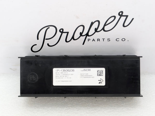 Chevrolet C7 Corvette Stingray HVAC AC/Air Conditioning/Heating Control Module 13506238 *NOTE*