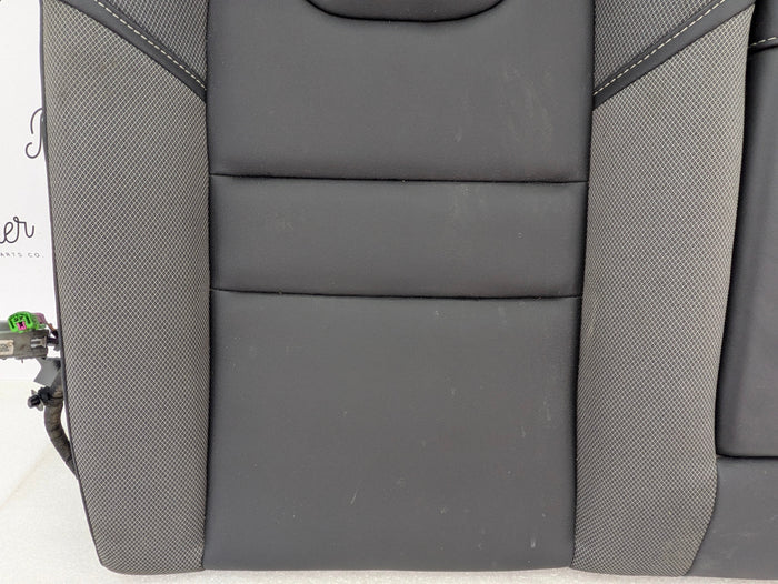 2021 Volvo V60 T6 R-Design Rear Right/Center Black Leather Upper Seat Back *DAMAGED*