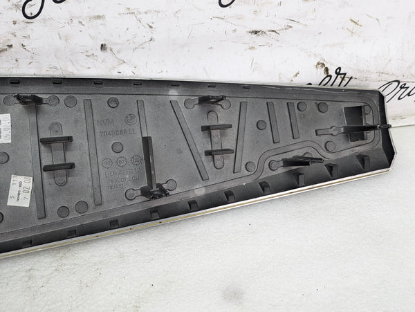BMW E85/E86 Z4M Silver Dash Trim Brushed Aluminum