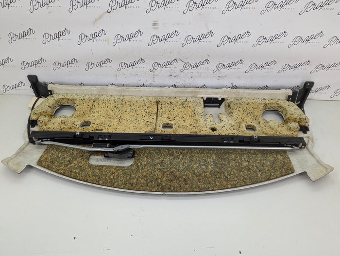 BMW E60 M5 550i 545i Alcantara Schwarz Parcel Shelf & Power Sun Shade 51467897648