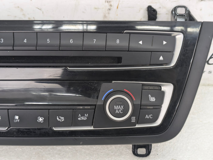 BMW F32 435xi 428xi HVAC Control/Radio Buttons W/Trim 9287341/9226785
