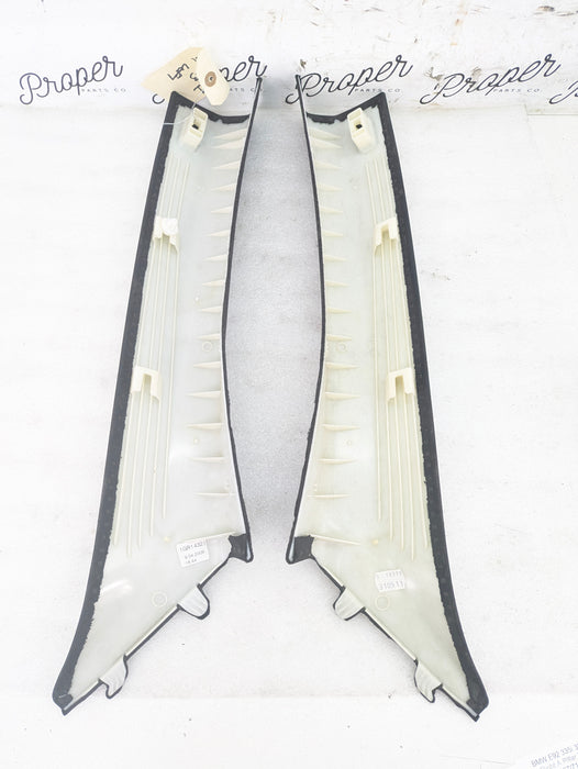 BMW E92 335i 328i M3 Left/Right A Pillar Trim Black 7117467/7117468