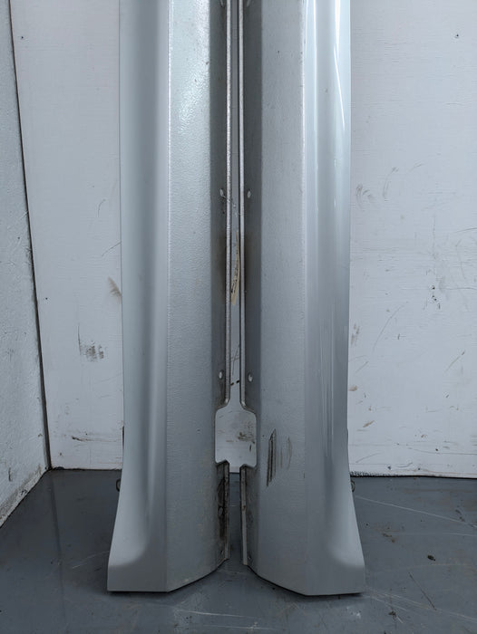 BMW Z3 M Roadster Coupe Wide Side Skirt Titanium Silver Set Left Right 41218401405