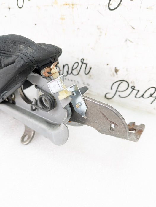 BMW E46 M3 Emergency Parking Brake Lever Handle W/Black Leather Boot 1164489