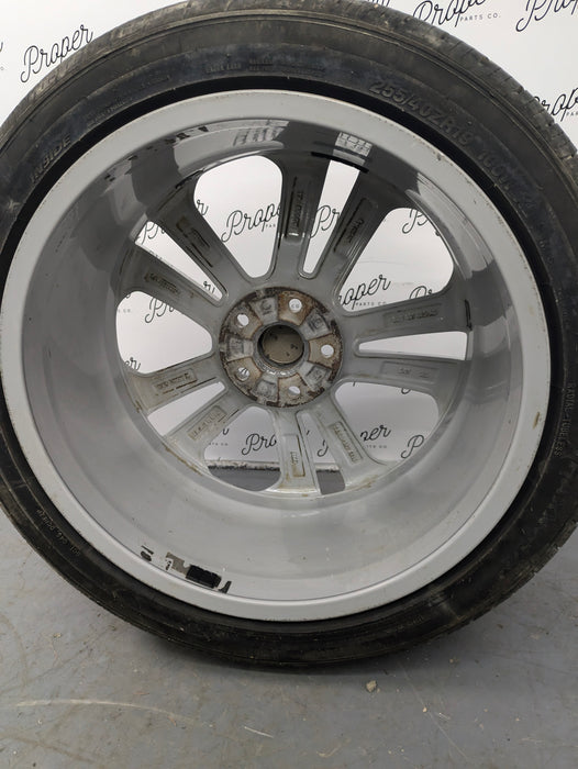 2015-2018 Audi 8U Q3 Aluminum Double 5 Spoke Wheel Set 8.5J X 19 Et 36 8U0601025AD