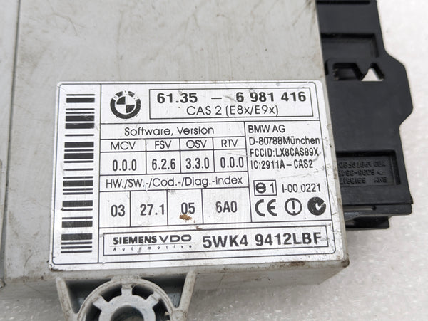 BMW E9X 3 Series E82 E88 1 Series Car Access Central Locking System CAS2 Module 6981416