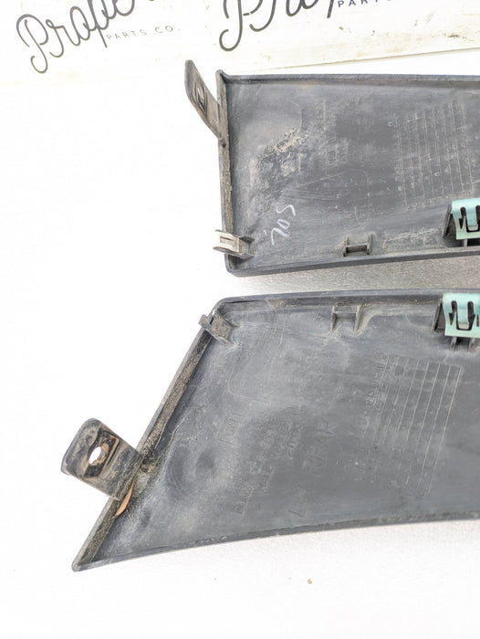 Chevrolet C7 Corvette Stingray Z51 Rear Left & Right Side Splash Shield Guard Set Pair 23106849/23106848 *DAMAGED*