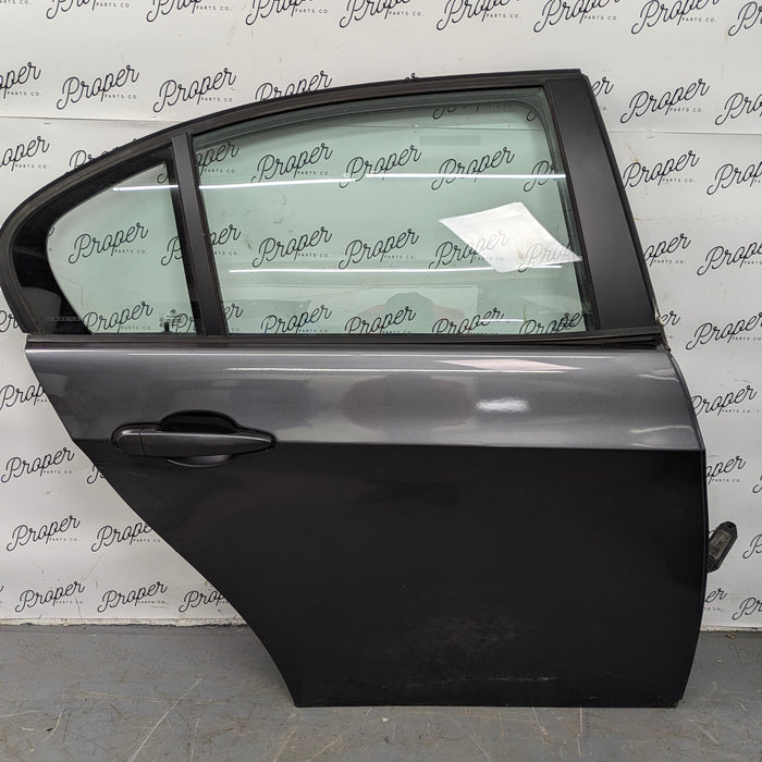 BMW E90 325xi 335xi 330xi 328xi 323i M3 Right/Passenger Side Rear Door Sparkling Graphite Metallic (A22)