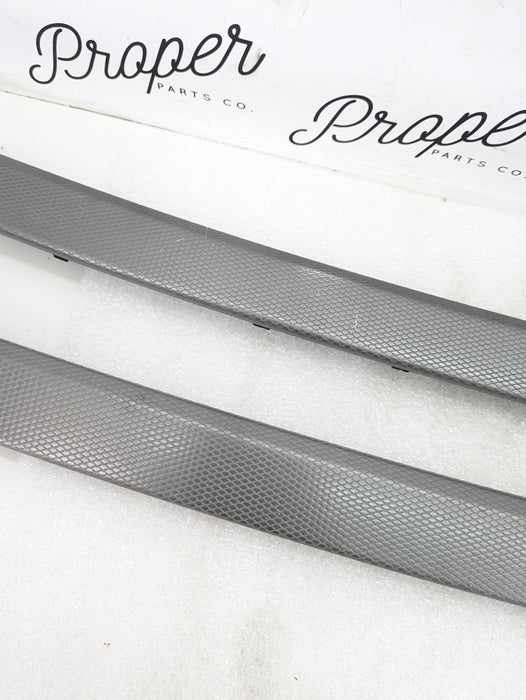 BMW E92 E93 M3 335is Coupe/Convertible Dark Glacier Silver Interior Dash Center Console Trim Set