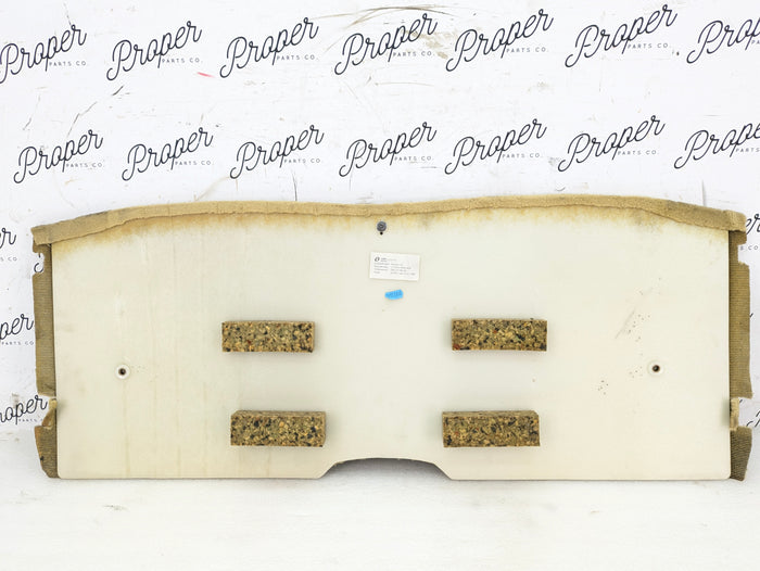 Porsche 996.2 911 Carrera 4 Cabriolet Convertible Rear Seat Back Deck Wall Carpet Savanna Beige 99655508106