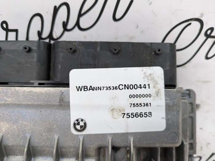BMW E61 530xi N52 MSV70 DME Engine ECU Computer Control Module 7556658