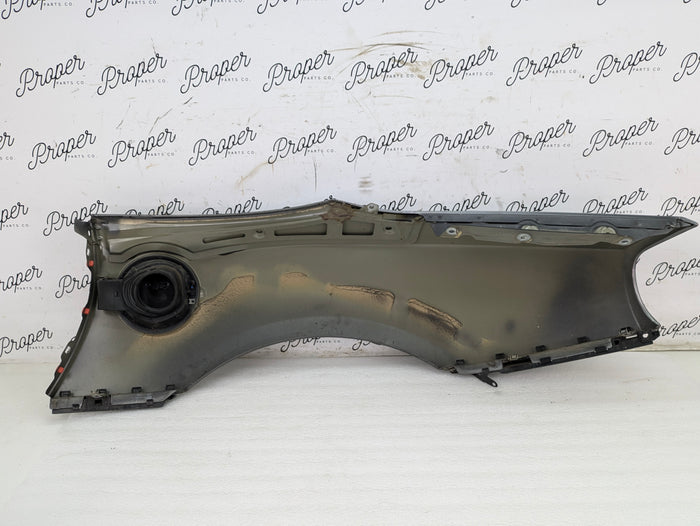 BMW E85 Z4 02-08 Rear Right Passenger Fender Quarter W/Gas Cap Cover Sterling Grey Metallic (472)