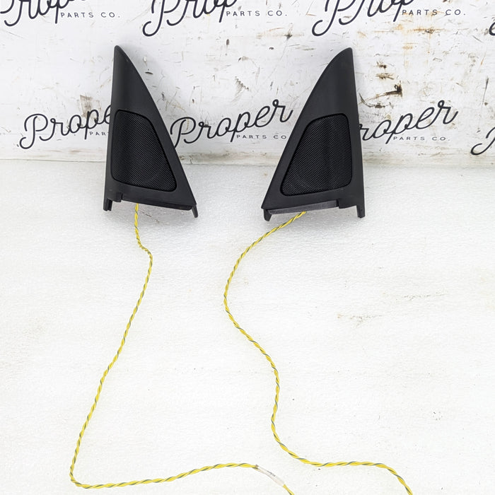 BMW E92 E93 335xi 328xi M3 Left/Right Front Door Individual Audio Tweeters W/Trim 7839851/7184197/7184198