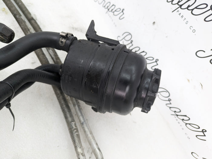 BMW E46 M3 S54 Power Steering Pump Reservoir Cooler & Hoses 1097164/2229369/2229377
