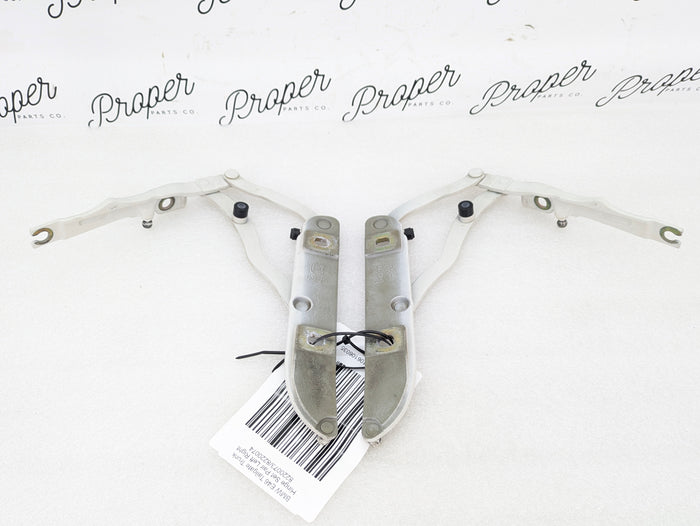 BMW E46 M3 330ci 328ci 325ci 323ci 320i Coupe/Sedan Trunk Lid Hinge Set Pair Left Right Alpine White 300 8220073/8220074