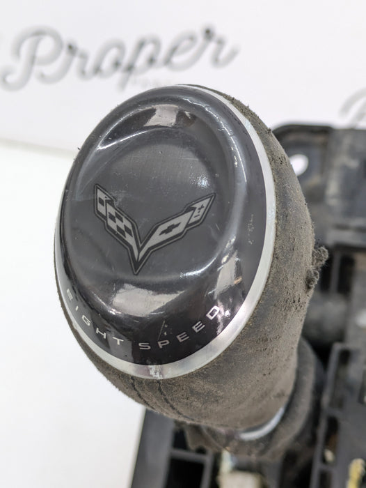 Chevrolet C7 Corvette Stingray 8-Speed Automatic Transmission Gear Shifter Selector 23320197 *DAMAGED*
