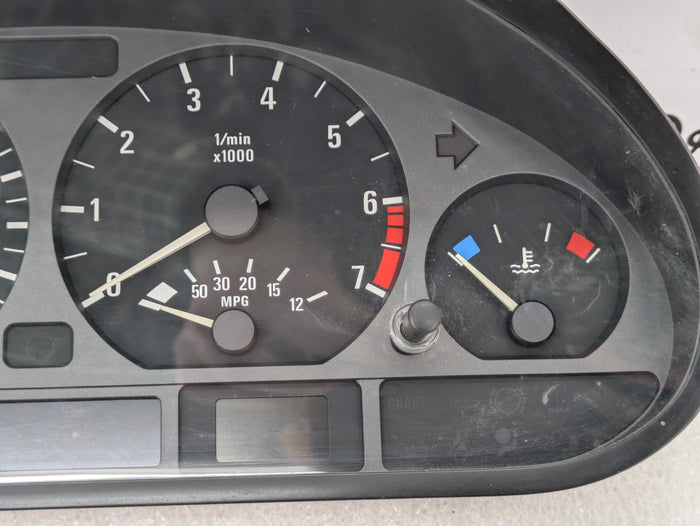 BMW E46 323i 325i 328i Sedan/Wagon USA Automatic MPH Gasoline Instrument Cluster Speedometer 6902371