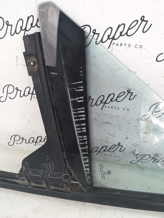 BMW Z3 M Roadster Driver Left Side Door Front Quarter Window Glass 8410161