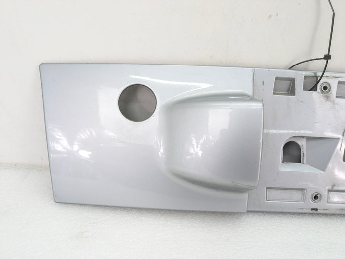 BMW Z3 M Roadster Trunk License Plate Trim Panel Color Arctic Silver (309) 2693055