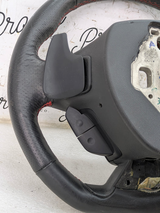 2018 Chevrolet 6th Gen Camaro 2SS Automatic Transmission Flat Bottom Leather Steering Wheel W/Paddle Shifters 84209521