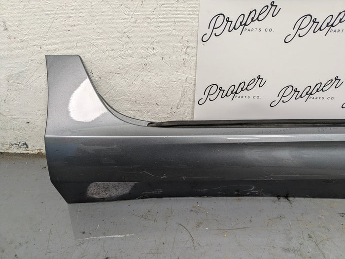 2021 Volvo V60 T6 R-Design Right/Passenger Side Skirt Osmium Gray Metallic (714) 31448912