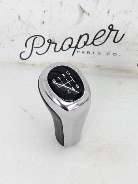 BMW E92 E90 E91 E93 3 Series 6 Speed Manual Transmission Chrome Shift Knob 25117566267