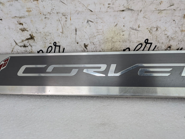 Chevrolet C7 Corvette Stingray Z51 Left/Right Side Door Sill Trim Scuff Plate 22789326