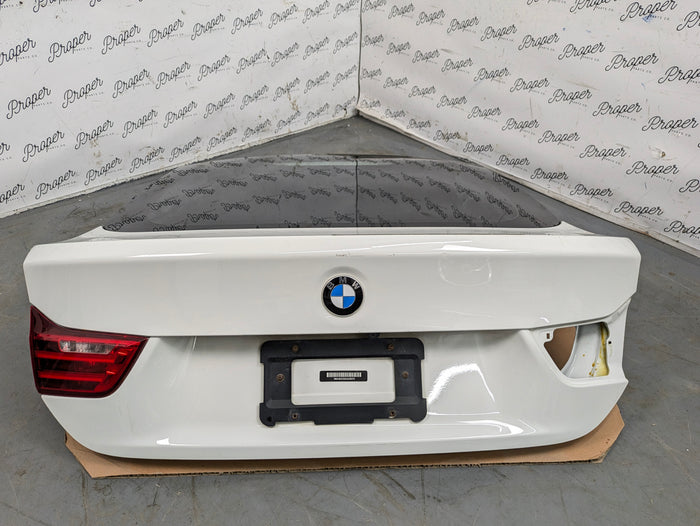 BMW F36 435xi 440xi 428xi 430xi Rear Hatch Trunk Lid Tail Gate Alpine White 3 (300) *DAMAGED*