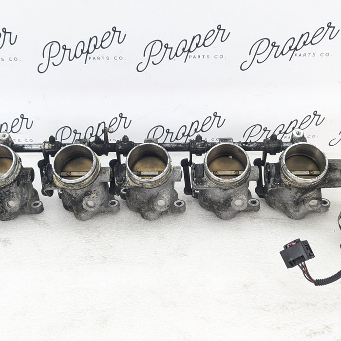 BMW S85 E60 E61 M5 E63 E64 M6 Throttle Body Assembly & Hall Sensor Cylinder 1-5 13547841814