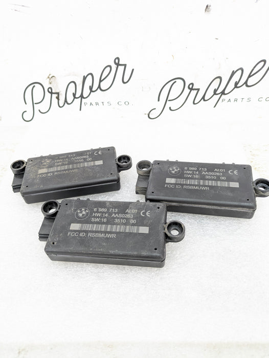 BMW E88 E93 135i 335IS 335i 328i Convertible DWA Alarm System Antenna Receiver Modules Set of 3 6989713