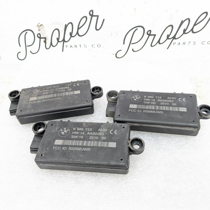 BMW E88 E93 135i 335IS 335i 328i Convertible DWA Alarm System Antenna Receiver Modules Set of 3 6989713