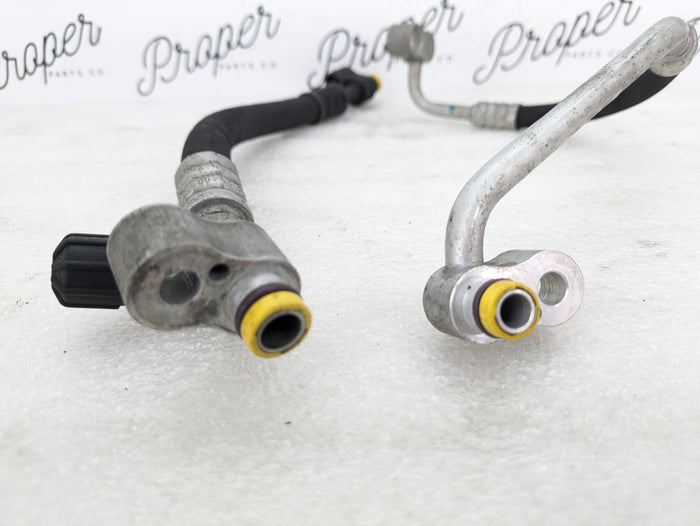 BMW E46 330ci 328ci 325ci 323ci A/C Air Conditioning Condenser Evaporator Dry Pressure Line Suction Hoses 6914361/6908754