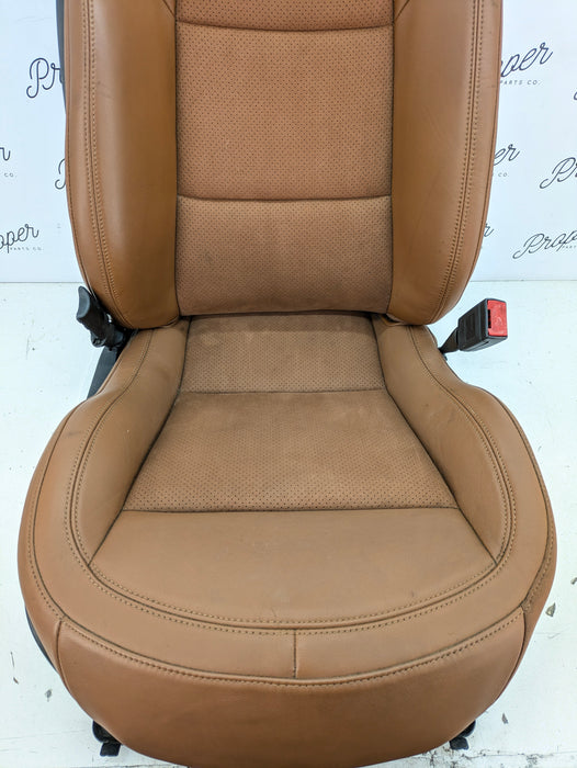 Chevrolet C7 Corvette Stingray 3LT Right/Passenger Side GT Napa Leather Heated & Vented Seat Kalahari Brown (346) *DAMAGED*