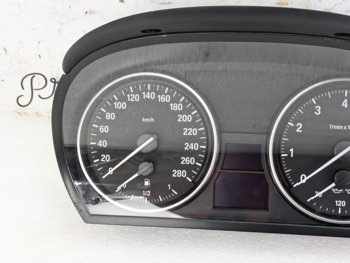 BMW E92 E90 E93 335xi 335i Instrument Gauge Cluster Speedometer KPH 9242368