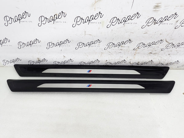 BMW F32 4 Series M Sport Left/Right Door Sill Trim Set 8054525