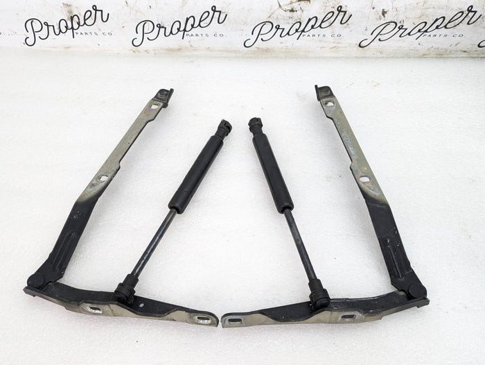 Porsche 996.2 911 Carrera 4 Left/Right Front Trunk/Frunk/Hood Hinges Schwarz/Black (041) 996511151/996511152