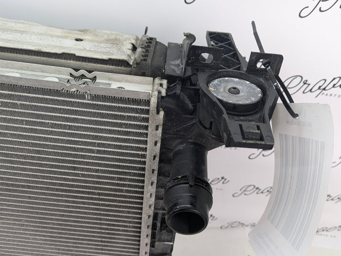 2018 Audi 8U Q3 Engine Motor Air Cooling Radiator Assembly & Turbo Intercooler 8K0121251/8U0145803/8U0121283