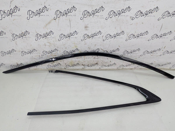 BMW G22 G82 430ix M440ix M4 Left/Driver Side Shadowline Window Trim 51337482753/51337482755