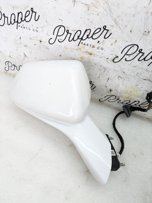 2018 Chevrolet 6th Gen Camaro 2SS Right/Passenger Side View Heated Mirror Summit White (GAZ) 84222348